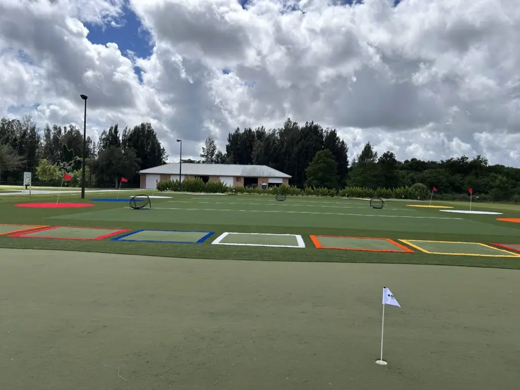 PAR 3 TURF installation — sports field